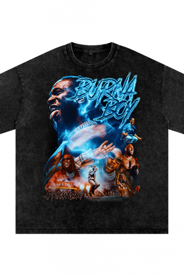 Burna Boy - African Giant Graphice T-Shirt