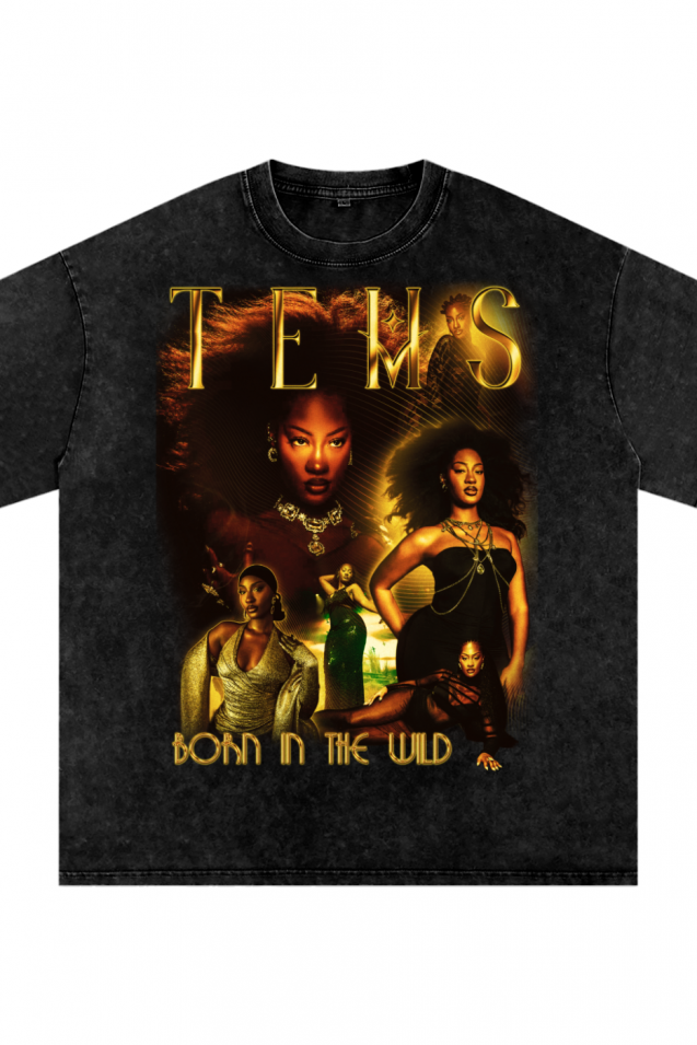 Tems - Born In The Wild Graphic T-Shirt
