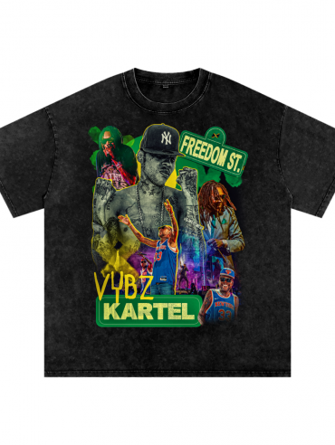 Vybz Kartel - Freedom Street Graphic T-Shirt