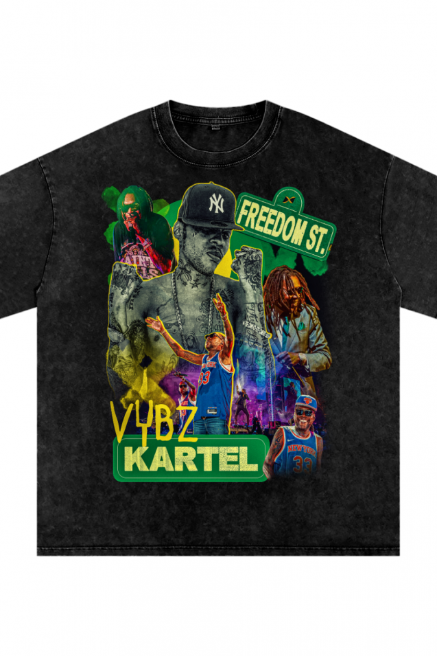 Vybz Kartel - Freedom Street Graphic T-Shirt